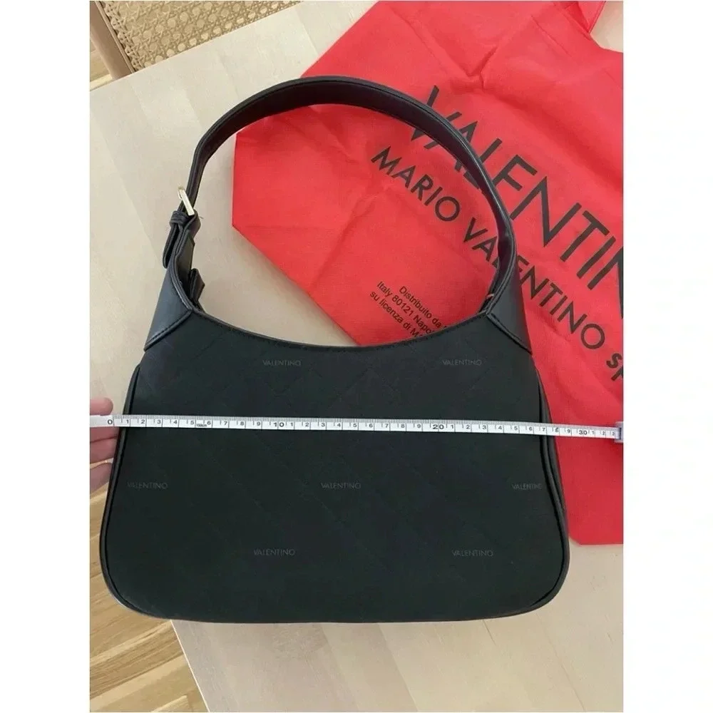Mario Valentino black boho shoulder‎ bag